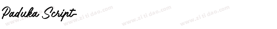Paduka Script字体转换